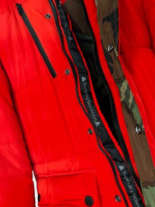 Parka Superdry SD Expedition Hombre Roja