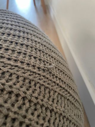 Puf Sandered Ikea Gris