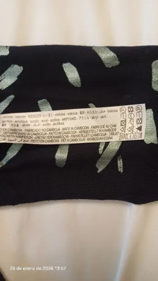 Jersey Zara trazos brillantes