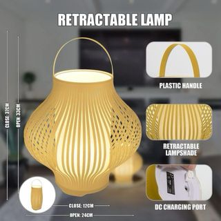 Lámpara LED Portátil Estilo Linterna