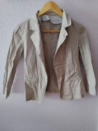 Americana Beige Mujer