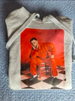 Sudadera Gris Unisex Talla S