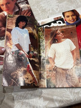 Pack revistas Phildar punto patrones antiguos 1985