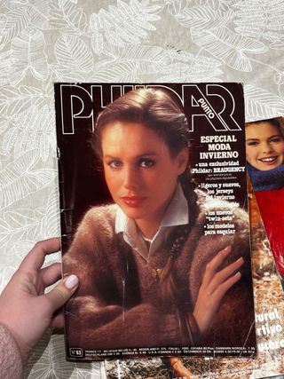 Pack revistas Phildar punto patrones antiguos 1985