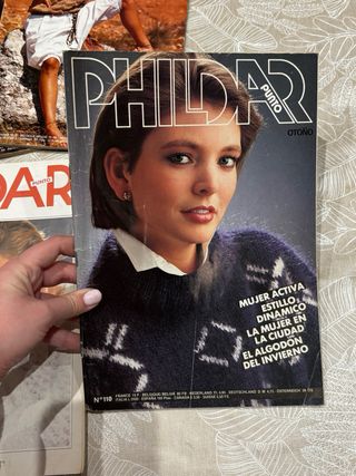 Pack revistas Phildar punto patrones antiguos 1985