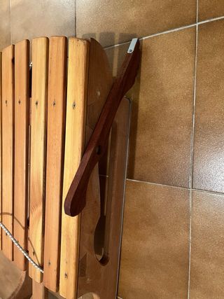 Trineo de madera artesanal