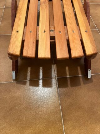 Trineo de madera artesanal