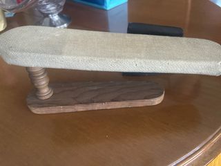 Plancha de ropa antigua de hierro fundido