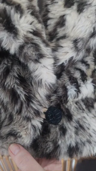 Chaqueta pelo leopardo