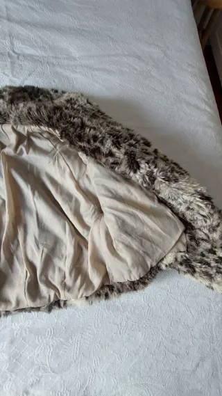 Chaqueta pelo leopardo