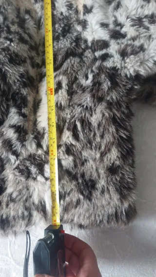 Chaqueta pelo leopardo