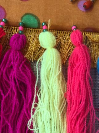 Borsa tracolla indiana multicolor