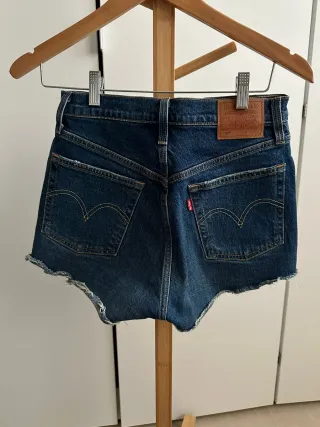Shorts vaqueros Levi's desgastados