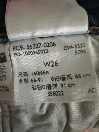 Shorts vaqueros Levi's desgastados