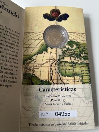 Moneda 2€ Proof V Centenario 2022