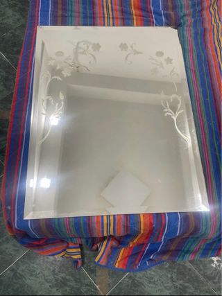 Specchio floreale 83x65 cm