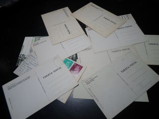 Lote 12 Postales La Lotería