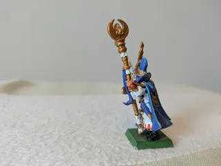 Miniatura Warhammer Teclis mago alto elfo