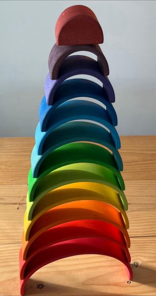 Arcoíris Montessori 12 Piezas