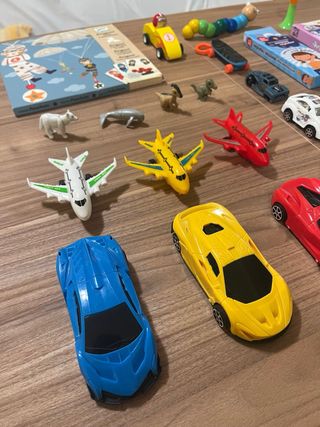 Lote Juguetes Niños: Coches, Aviones, Animales