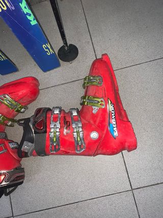 Botas de esquí Salomon Falcon 100 Rojas