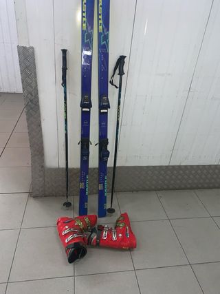 Botas de esquí Salomon Falcon 100 Rojas