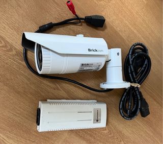 Cámara de seguridad IP Brickcom OB-E200N + PoE.