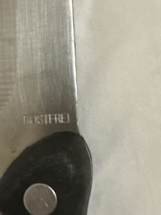 Tris coltelli da bistecca vintage