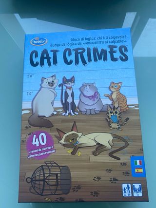 Juego de mesa Cat Crimes ThinkFun