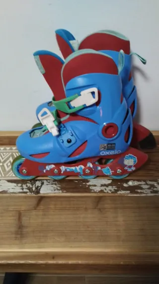 Patines Oxelo Talla 30-32 Pocos Usos