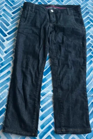 Jeans CNC blu