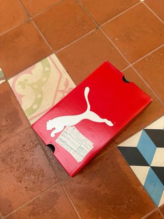 Zapatillas Puma Rosas y Doradas