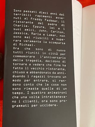 Five nights at Freddy's. The silver eyes