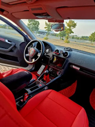 Fundas Asientos Audi A3 Rojas