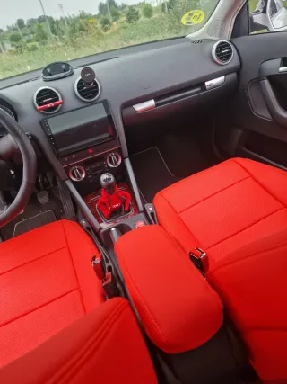Fundas Asientos Audi A3 Rojas