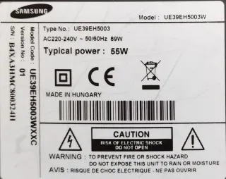 Samsung TV LED 39 Full HD