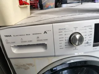 Lavadora Teka Electrónica 9kg 1200rpm Tdk 1280