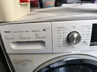 Lavadora Teka Electrónica 9kg 1200rpm Tdk 1280