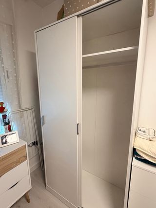 Armario puertas correderas blanco