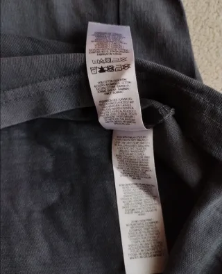 Camiseta manga corta tie-dye Negra/Gris Primark