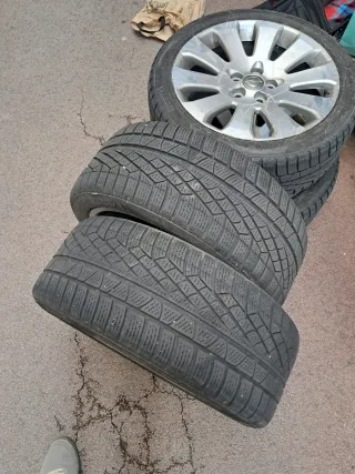 Llantas 5x120 con neumáticos M+S 255/40/R19