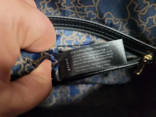 Bolso Maletín TOUS Nailon Caqui