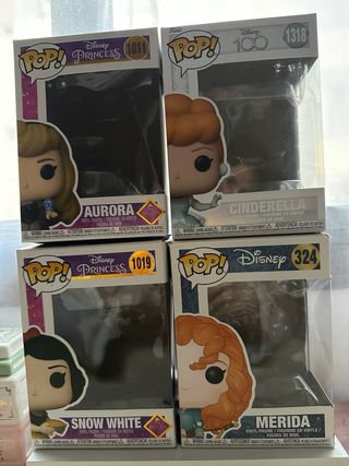 Cajas Funko Pop Disney Princesas