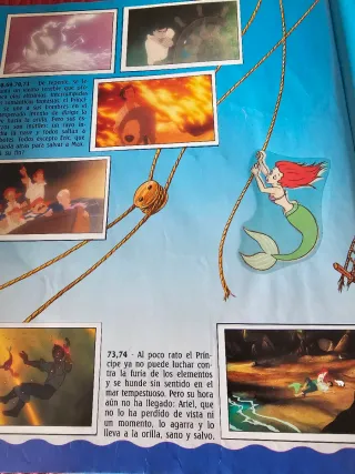 Coleccion cromos Álbum Panini La Sirenita Completo