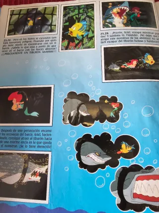 Coleccion cromos Álbum Panini La Sirenita Completo