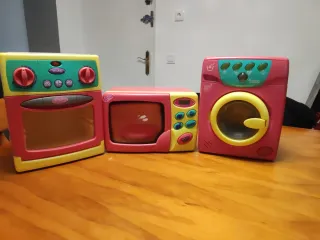 Juego de electrodomésticos de juguete