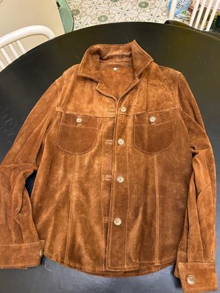 Camicia in vero camoscio rara