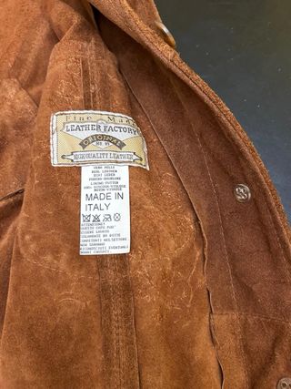 Camicia in vero camoscio rara