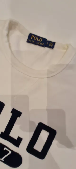 Sudadera Polo Ralph Lauren Blanca