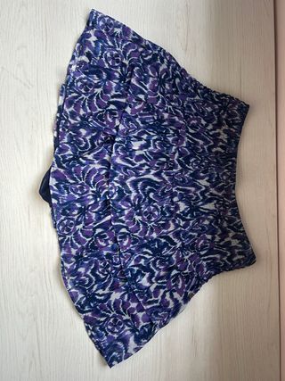 Falda pantalón corta estampada